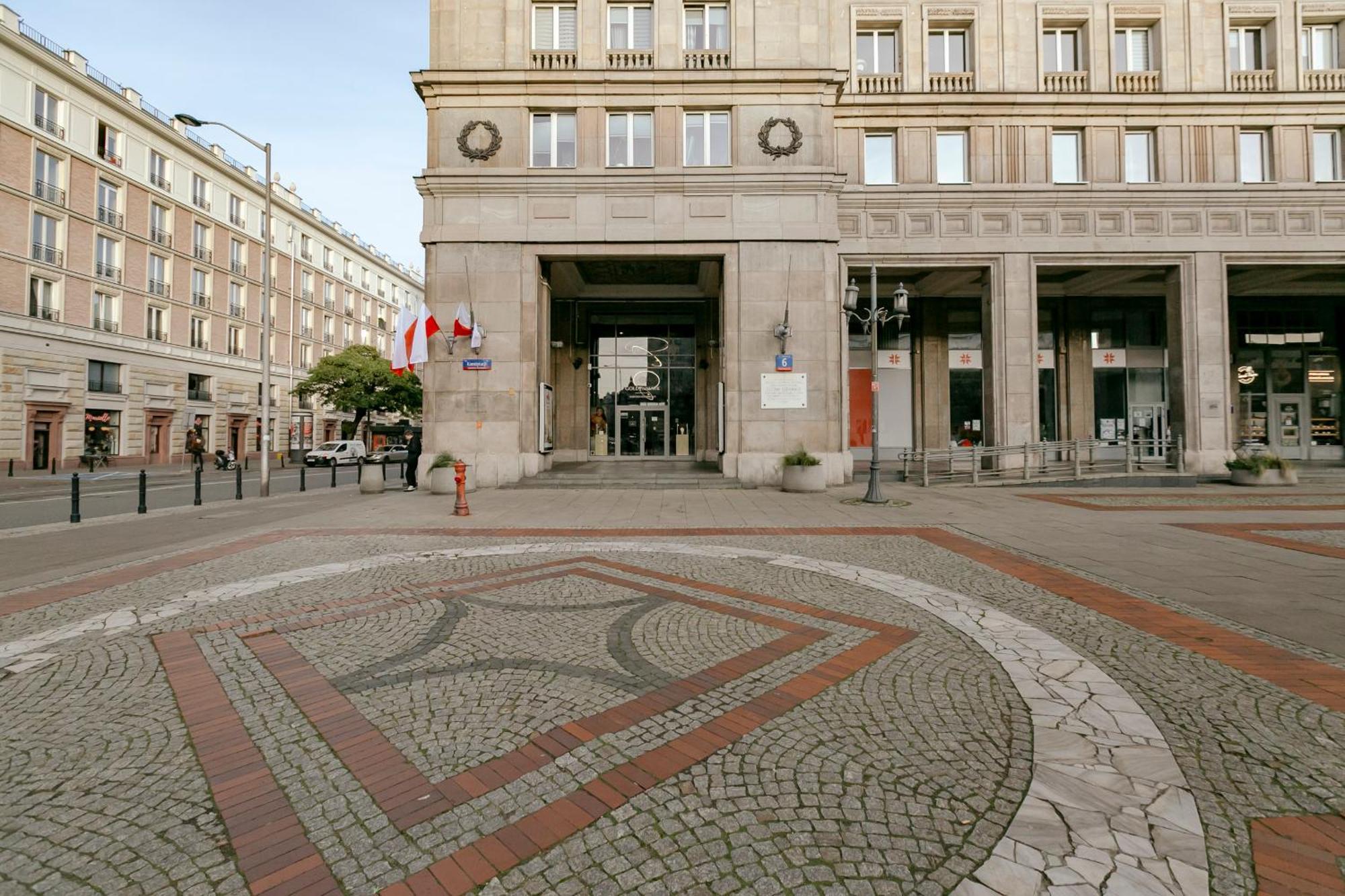 Plac Konstytucji 6 Orange - Apartament Dla 4 Osob - Bezplatny Parking - Free Parking - Piekny Widok Na Panorame Warszawy Warsaw Exterior photo