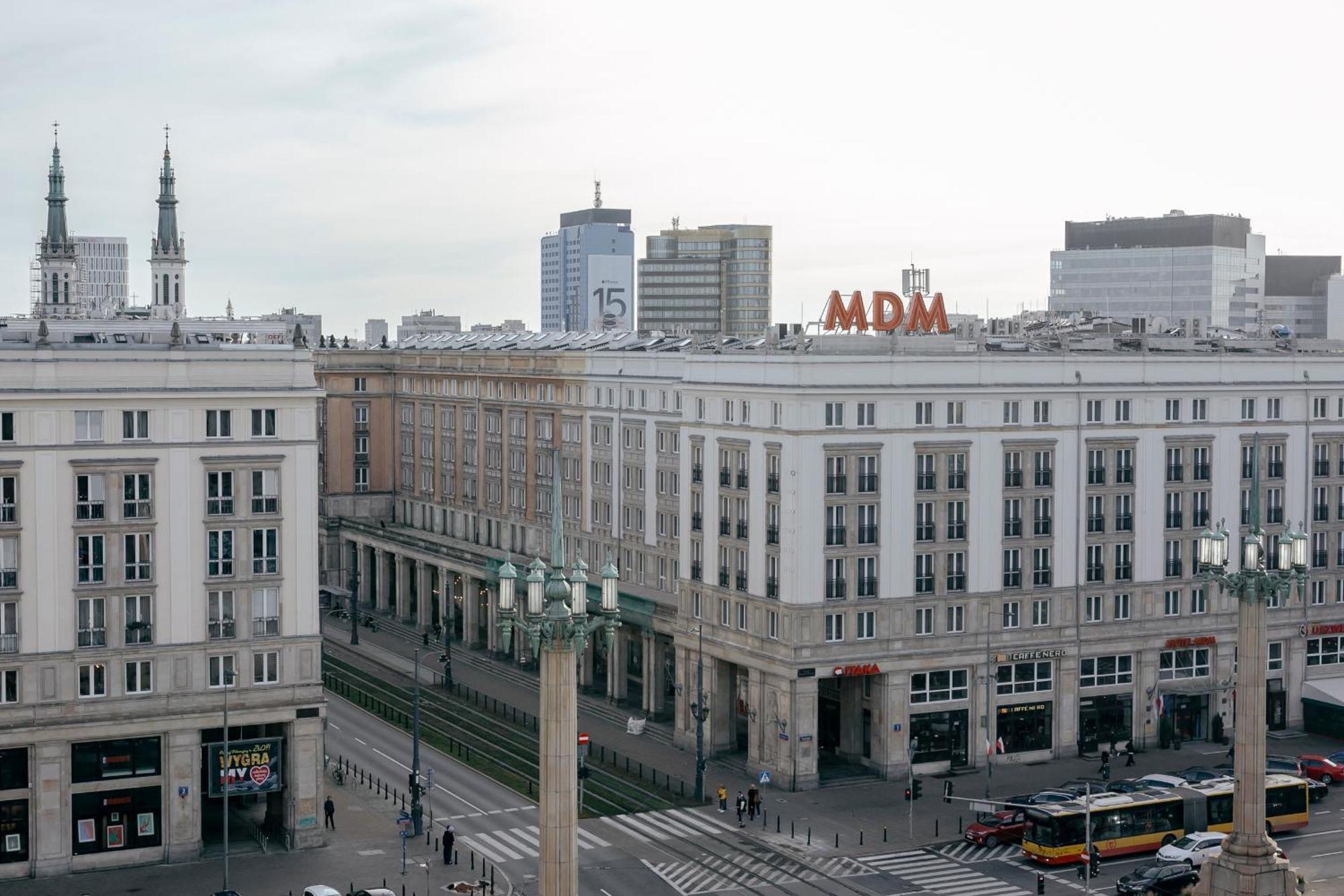 Plac Konstytucji 6 Orange - Apartament Dla 4 Osob - Bezplatny Parking - Free Parking - Piekny Widok Na Panorame Warszawy Warsaw Exterior photo